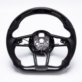 Revolve Carbon Fiber OEM LED Steering Wheel Audi R8 TT TTS 2016-2020 - revolvesteering